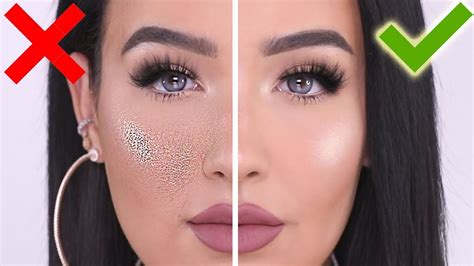 foundation makes pores stand out.